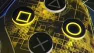 The controller's new yellow and black color scheme (Image via Sony)